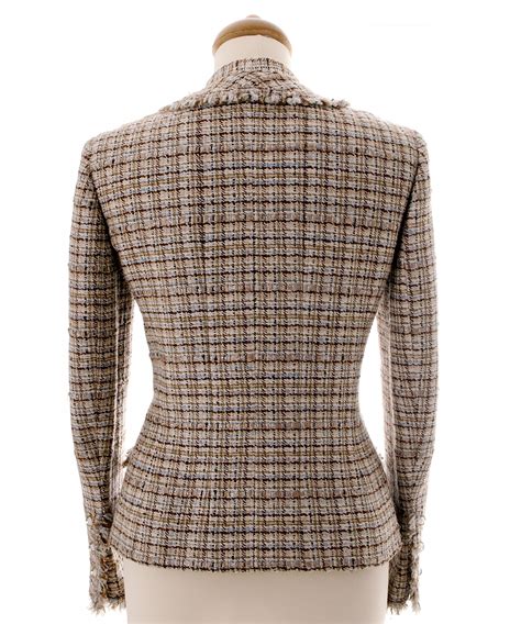 tecido tweed chanel|Chanel tweed jacket.